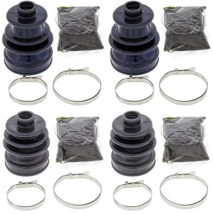 Complete Front Inner & Outer CV Boot Repair Kit LTA-750XP King Quad 2015 For Suz