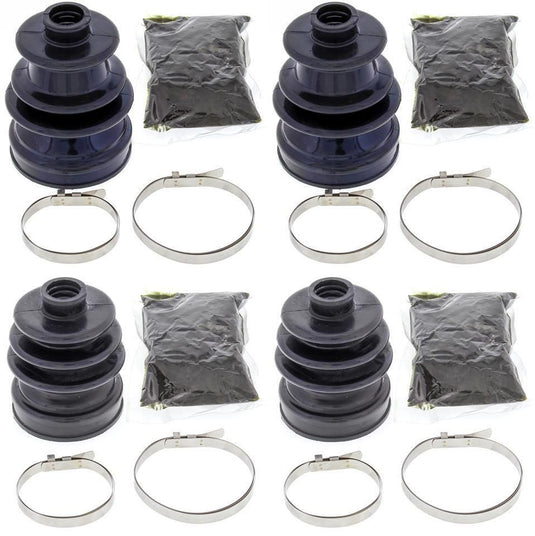 Complete Front Inner & Outer CV Boot Repair Kit LTA-750XP King Quad 2015 For Suz