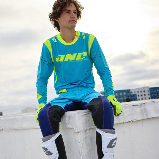 Motocross Jersey 242 One Industries X197 Daytona Blue Motocross Jersey