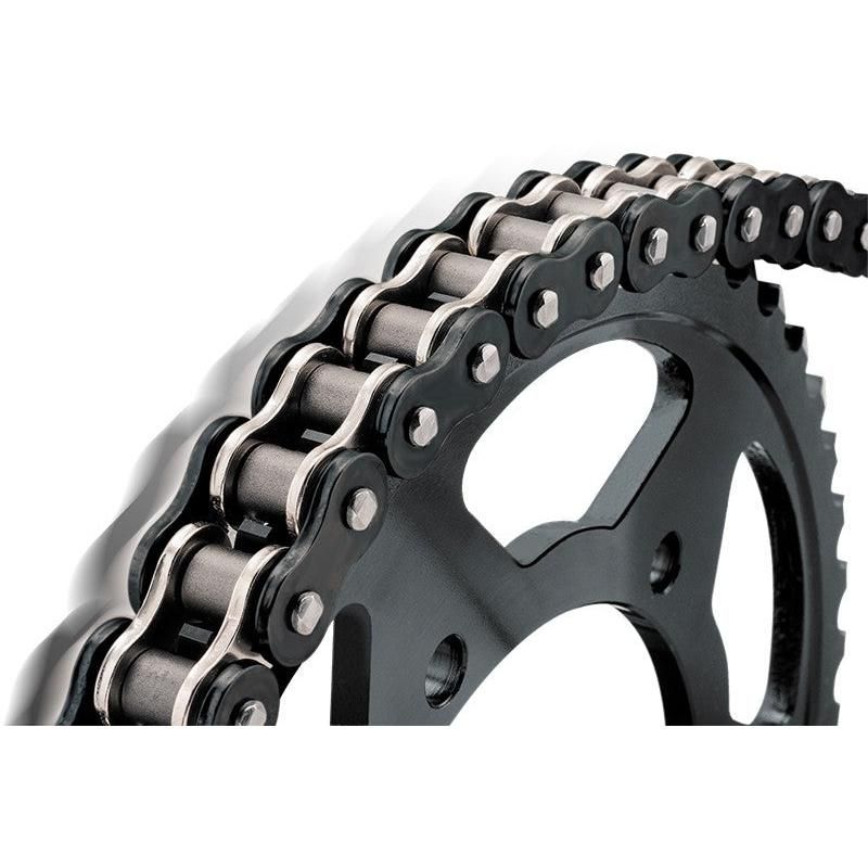 Load image into Gallery viewer, BIKEMASTER 525 BMZR Sealed Chain 120 Black/Chrome
