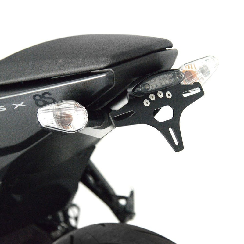 Load image into Gallery viewer, R&amp;G Racing Black Tail Tidy License Plate Holder For 2024-2024 Suzuki GSX-8R
