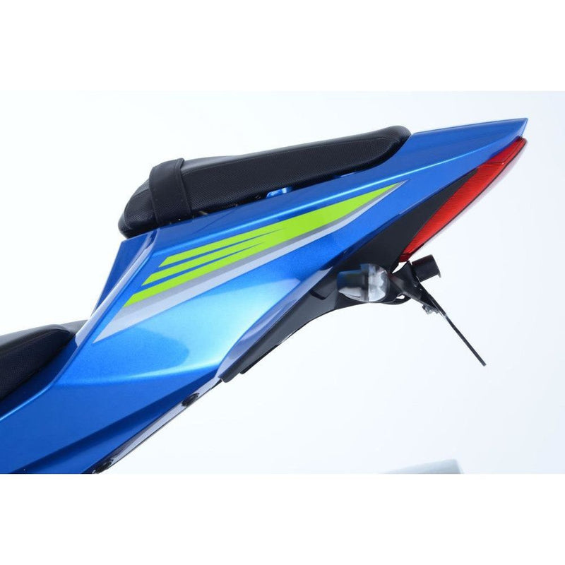 Load image into Gallery viewer, R&amp;G Racing Black Tail Tidy License Plate Holder For 2017-2018 Suzuki GSXR1000
