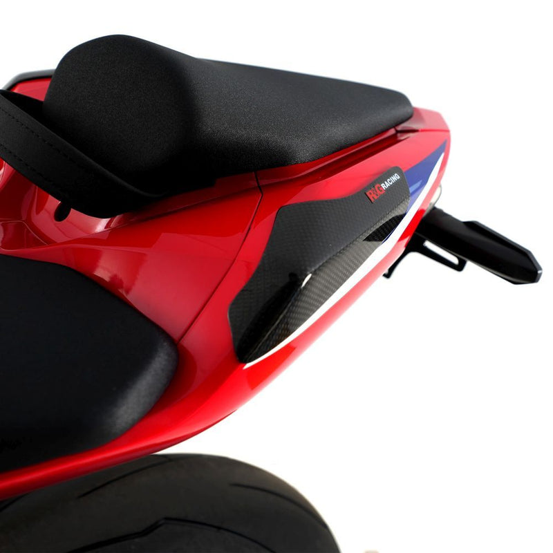 Load image into Gallery viewer, R&amp;G Racing Carbon Fibre Tail Sliders For 2021-2023 Honda CBR1000RR-R Fireblade SP CBR10SPM
