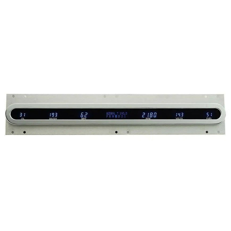 Load image into Gallery viewer, Dakota Digital Dash Universal 6 Gauge Cluster w/ Chrome Oval Bezel VFD3X-1002B-C
