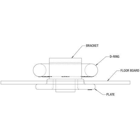Load image into Gallery viewer, Heavy Duty Weld-On Tie-Down Ring
