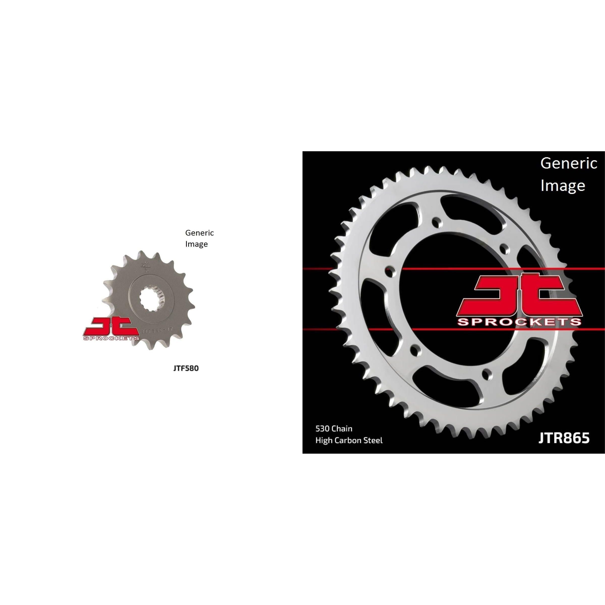 Front & Rear Sprocket Kit for Street YAMAHA FZ750/C 1986
