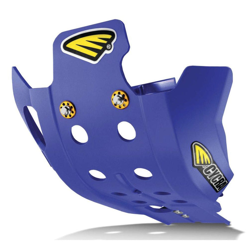 Load image into Gallery viewer, Cycra Full Armor Skid Plate Blue - 1CYC-6225-62
