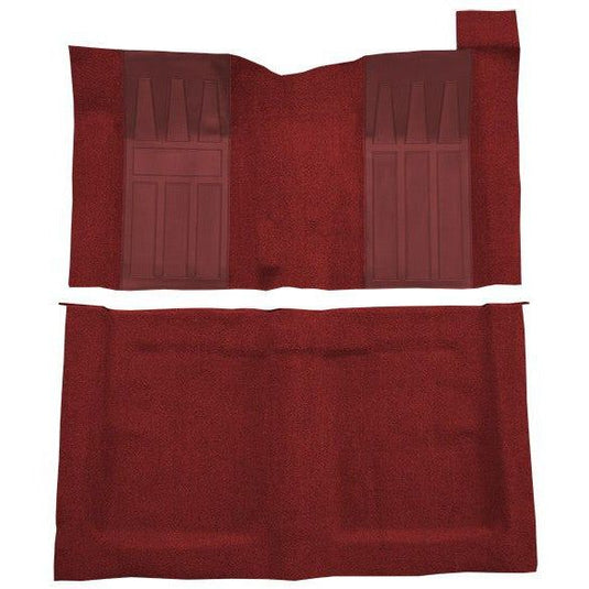 ACC Replacement Carpet Kit For 1969-1970 Ford Ranchero GT 4spd with 2 Maroon Inserts - CHOOSE COLOR