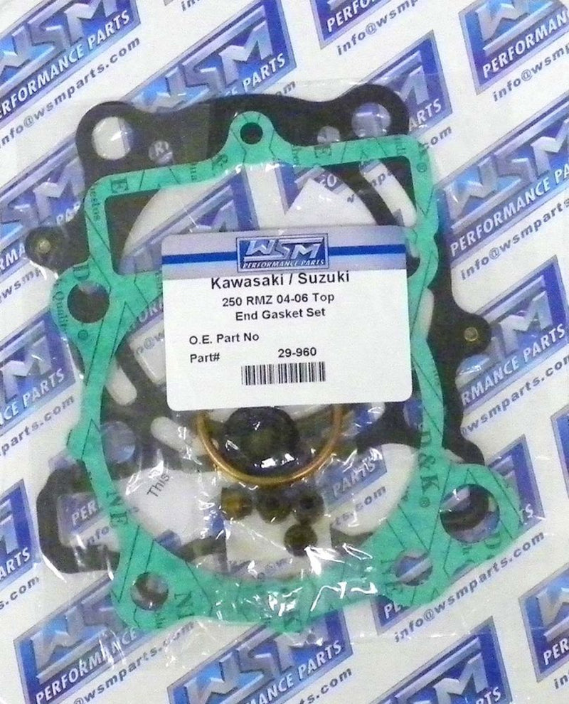 Load image into Gallery viewer, WSM Top End Gasket Kit For Kawasaki / Suzuki 250 KX-F / RMZ 04-08 29-960
