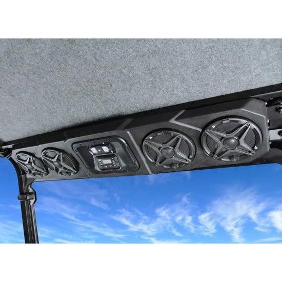Load image into Gallery viewer, SSV Works 4 Speaker Overhead Sound Bar With 6.5&quot; Speaker Pods For Polaris Ranger 18-22
