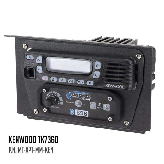 Rugged Radios Polaris XP1 Mount Kit for M1 / G1 / RM60 / GMR45 Radio and Rugged Intercom