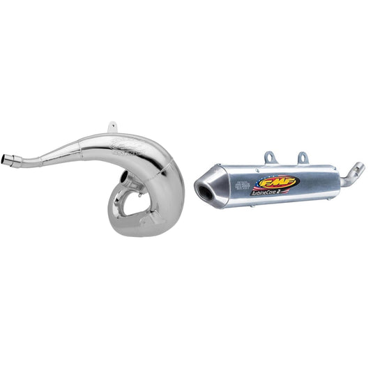 Gnarly Exhaust Pipe & Turbinecore 2 Silencer for YAMAHA YZ250X 2016-2017