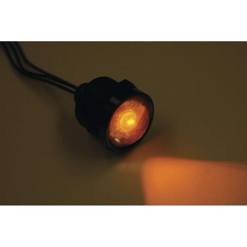 Load image into Gallery viewer, Letric Lighting Royal Flush Mount G2 LED 3-Wire, 1", Black/White/Amber
