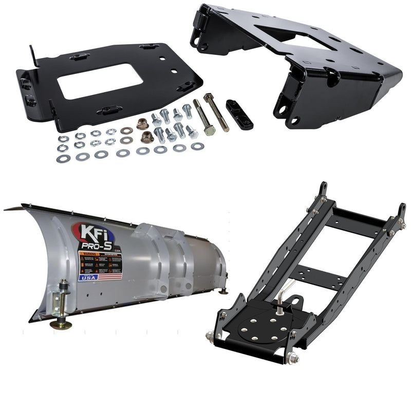 Load image into Gallery viewer, KFI UTV Snow Plow Kit For Polaris RZR XP 4 1000/High Lifter EPS 2016-2022
