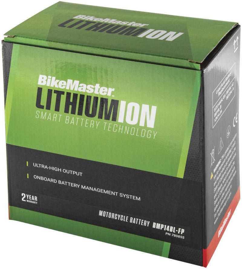 Load image into Gallery viewer, BikeMaster Lithium-Ion 2.0 Battery For Honda CB750SC Nighthawk 1982-1983 Black

