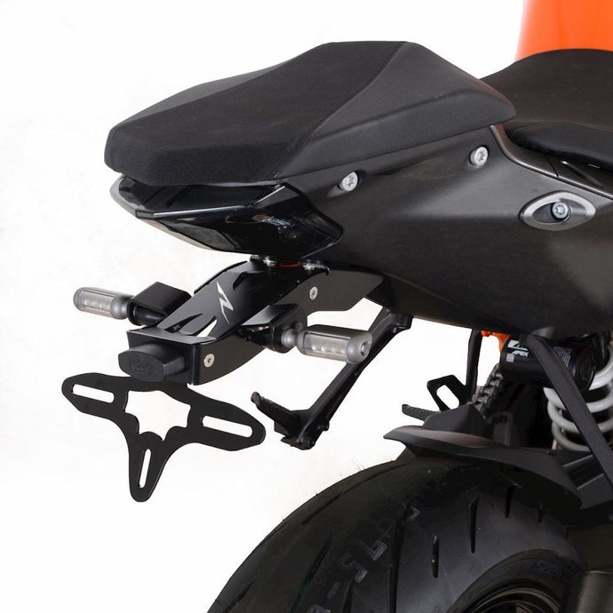 R&G Racing Black Tail Tidy License Plate Holder For 2020-2024 KTM 1290 Super Duke R