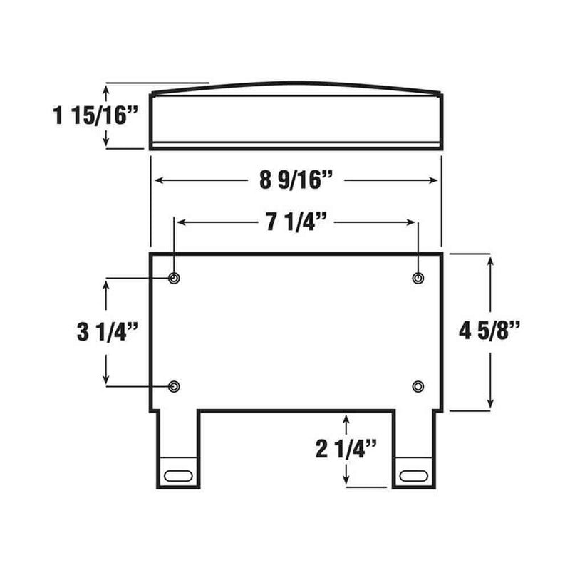 Load image into Gallery viewer, Peterson RV Stop/Turn/Tail Light with License Plate Bracket
