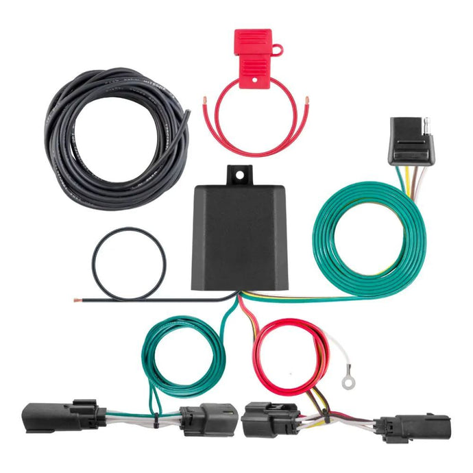Custom Car to Trailer Wiring Harness, 4-Way Flat Output fits Select Buick Encore with LED Tail Lights
