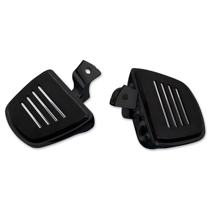 Kuryakyn Black Premium Mini Floorboards Comfort Drop Mounts Honda Goldwing F6B