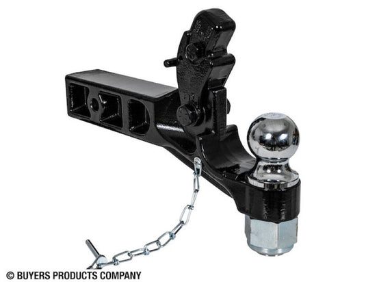 Buyers 12 Ton Combination Hitch - 2-1/2 Inch Receiver, 2-5/16 Inch Ball