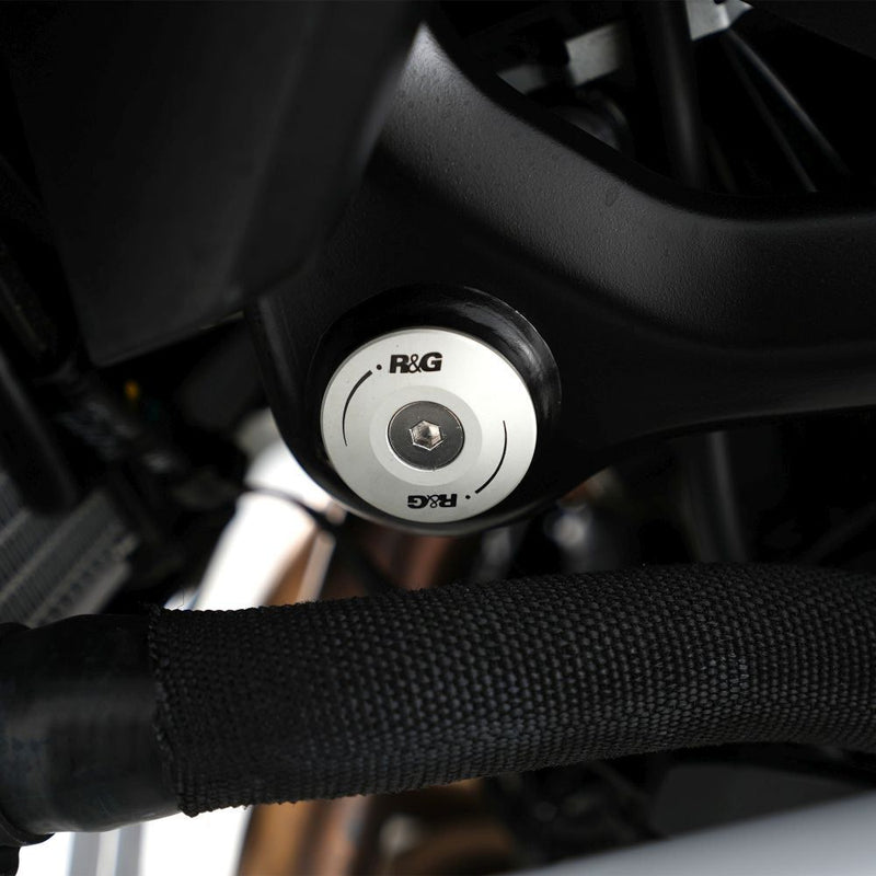 Load image into Gallery viewer, R&amp;G Racing Silver Frame Plug LHS For 2022-2023 BMW F850GS
