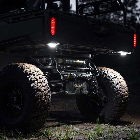 KC HiLiTES Two-Light Add-On Cyclone V2 Kit - Clear - 3.5 Meters Long 6333