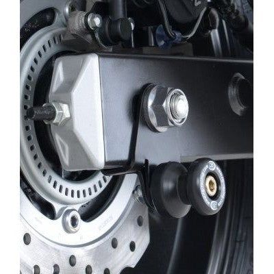 R&G Racing Black Cotton Reels Offset For 2013-2018 Honda CB500F