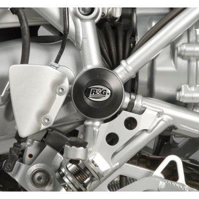 Load image into Gallery viewer, R&amp;G Racing Black Frame Plug RHS For 2004-2005 BMW R1200GS FI0001BK
