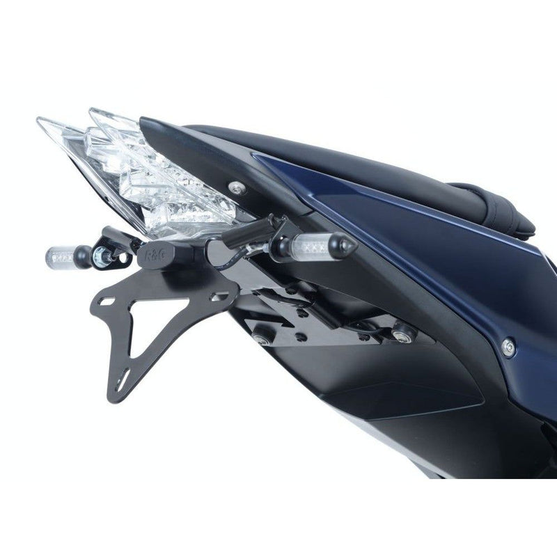Load image into Gallery viewer, R&amp;G Racing Black Tail Tidy License Plate Holder For 2009-2014 BMW HP4 ABS
