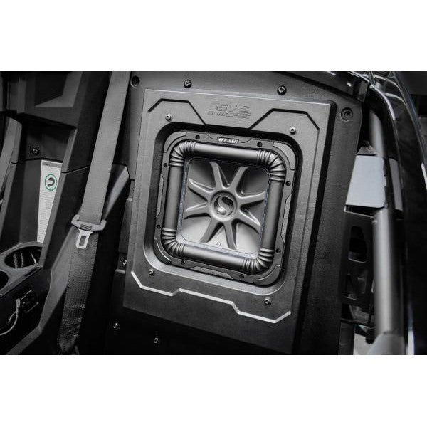 Load image into Gallery viewer, SSV Works Behind Drivers or Passenger Seat Kicker Square L7 Sub Box
