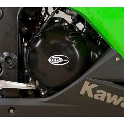 Load image into Gallery viewer, R&amp;G Racing Black Engine Case Covers RHD For 2013-2017 Kawasaki Ninja 250
