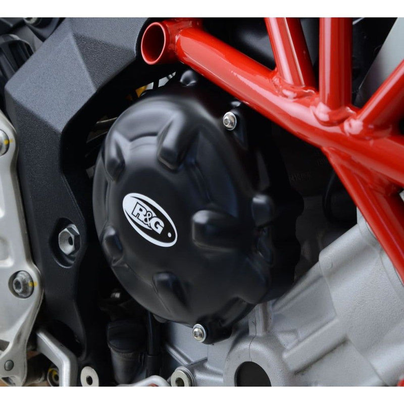 Load image into Gallery viewer, R&amp;G Racing Black Engine Case Covers Clutch For 2015-2016 MV Agusta Stradale 800
