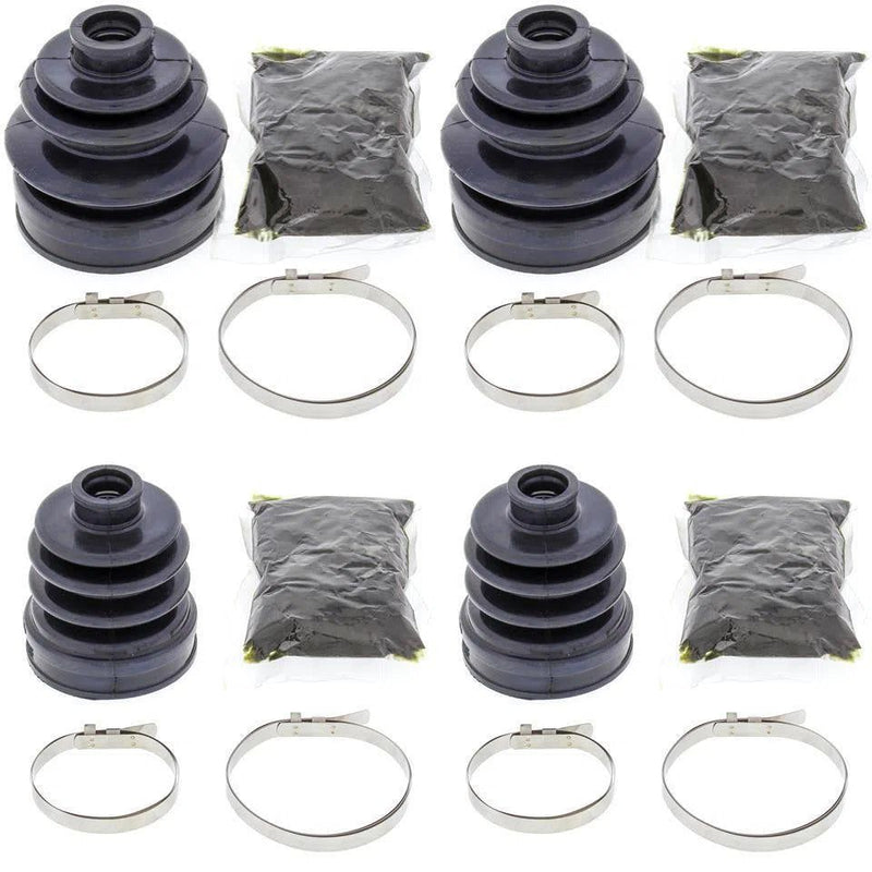 Load image into Gallery viewer, Complete Front Inner &amp; Outer CV Boot Repair Kit for Honda TRX500FA 2001-2004
