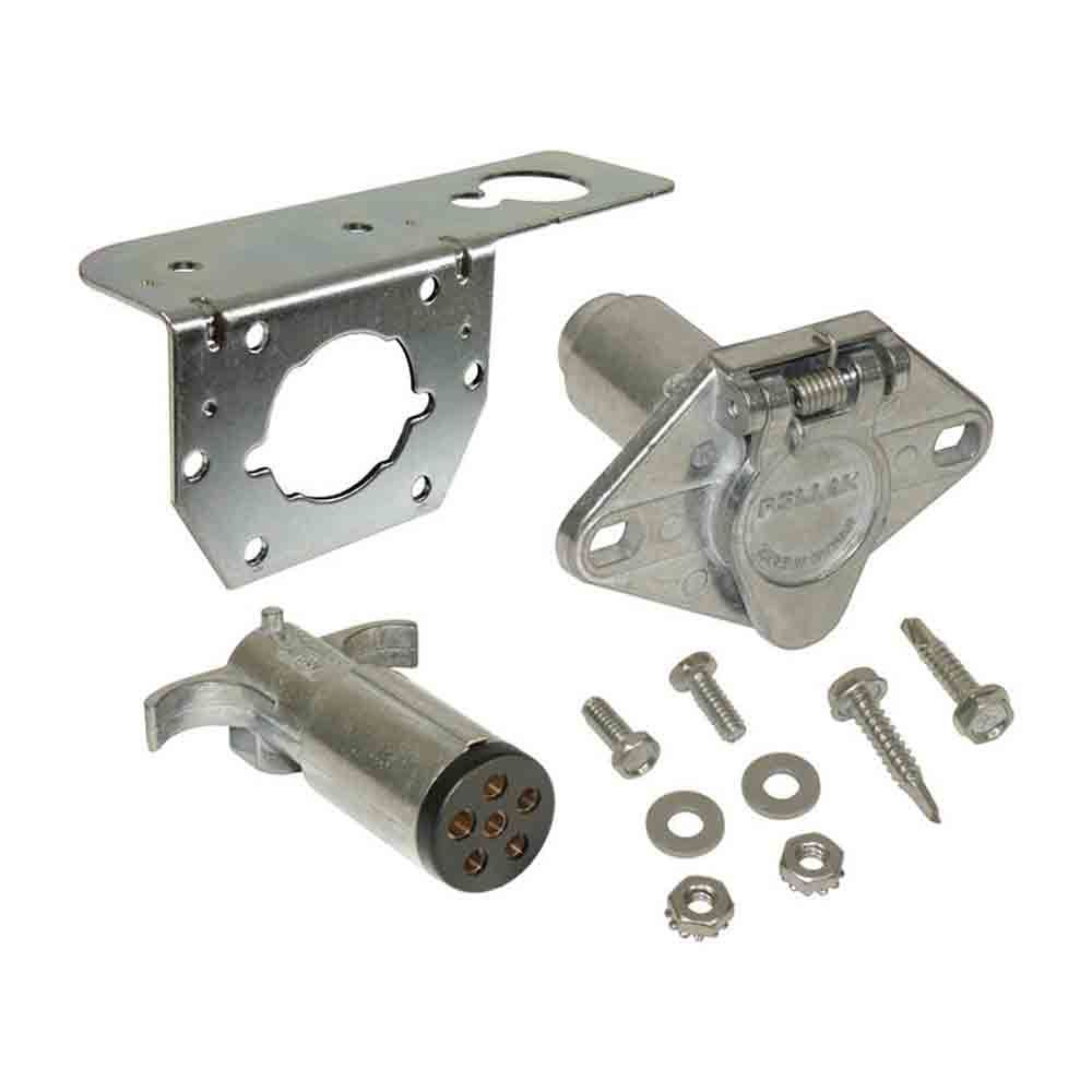 6-Way Round Car End & Trailer End Kit