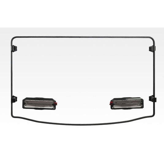 Seizmik Toolless Versa-Vent Scratch Resistant Polycarbonate Windshield 50-50226KIT