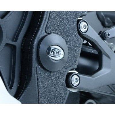 Load image into Gallery viewer, R&amp;G Racing Black Frame Plug Lower Left Hand Side For 2018-2024 Yamaha MT-10
