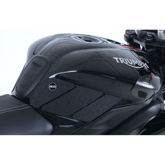 R&G Racing Clear Tank Traction Grip For 2013-2016 Triumph Daytona 675 ABS