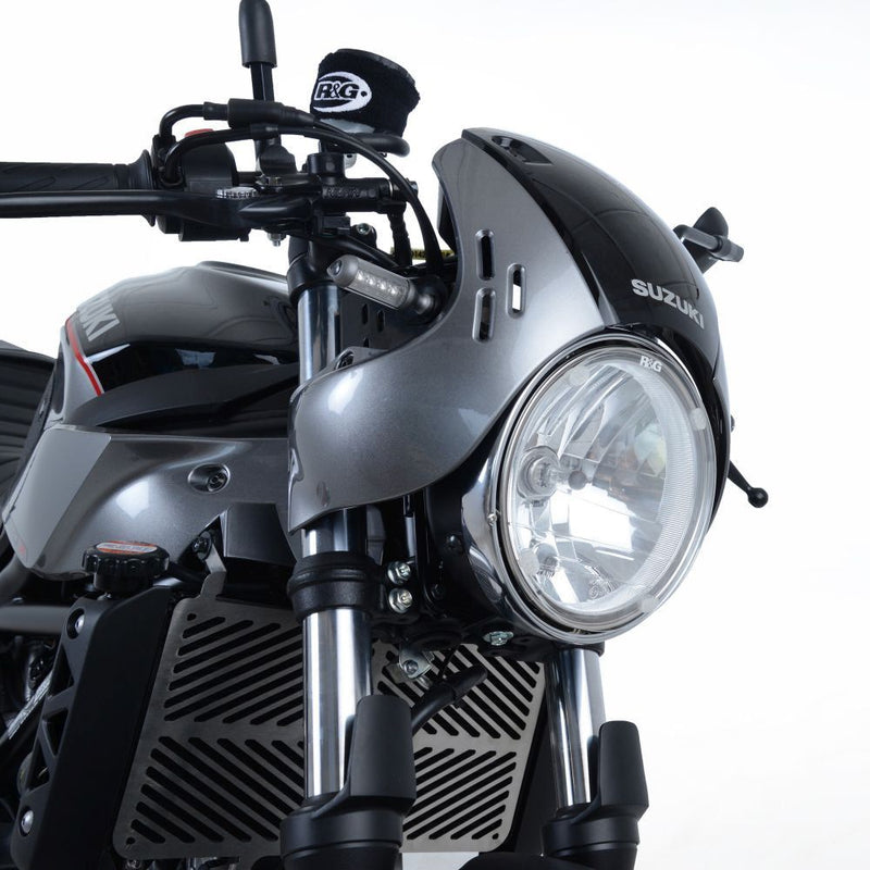 Load image into Gallery viewer, R&amp;G Racing Clear Acrylic Headlight Shield For 2016-2018 Suzuki SV650 Unfaired
