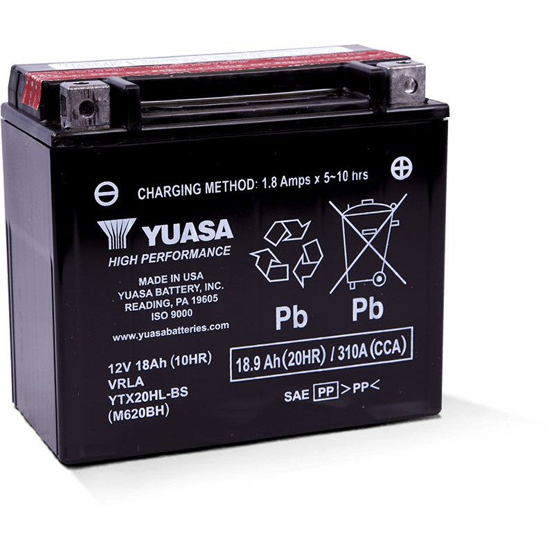 Load image into Gallery viewer, Yuasa Maintenance Free YTX20HLBS 12 Volt Battery YUAM620BH
