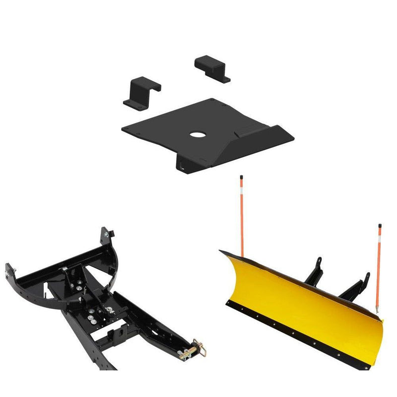 Load image into Gallery viewer, Denali Black UTV Snow Plow Kit For CF-Moto UFORCE 500 2016-2020
