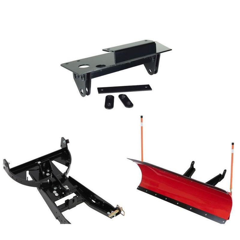 Load image into Gallery viewer, Denali Black UTV Snow Plow Kit For Kawasaki Teryx 750 2014-2021
