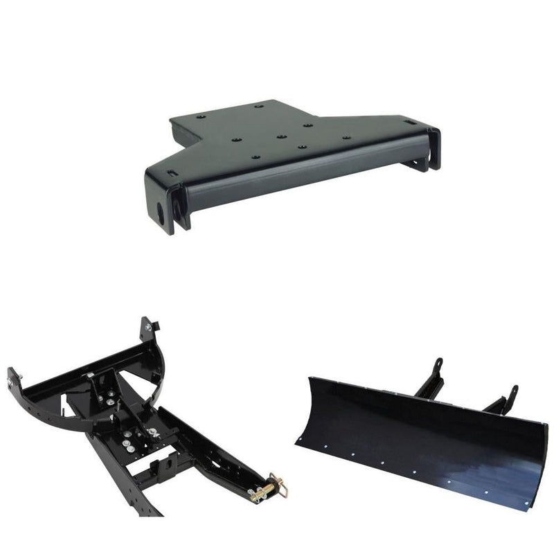 Load image into Gallery viewer, Denali Black UTV Snow Plow Kit For Polaris RZR S 800 2008-2014
