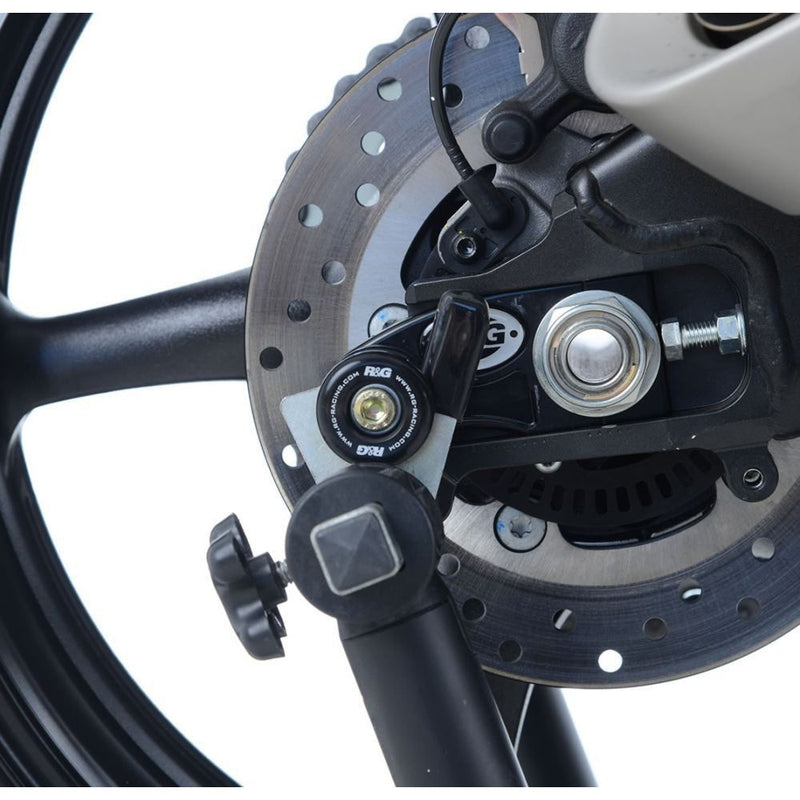 Load image into Gallery viewer, R&amp;G Racing Red Offset Cotton Reels For 2021-2024 Yamaha MT-09 FZ-09
