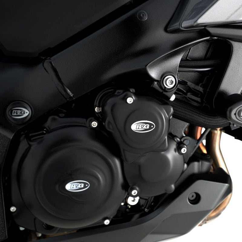 Load image into Gallery viewer, R&amp;G Racing Black Engine Case Covers RHS For 2021-2024 Suzuki GSX-S 950
