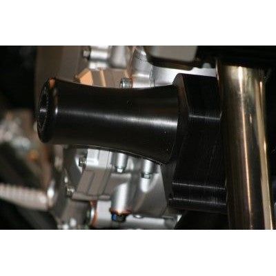 Load image into Gallery viewer, R&amp;G Racing Black Classic Style Crash Protectors For 2009-2024 Suzuki Bandit 1250S GSF1250S GT Faired

