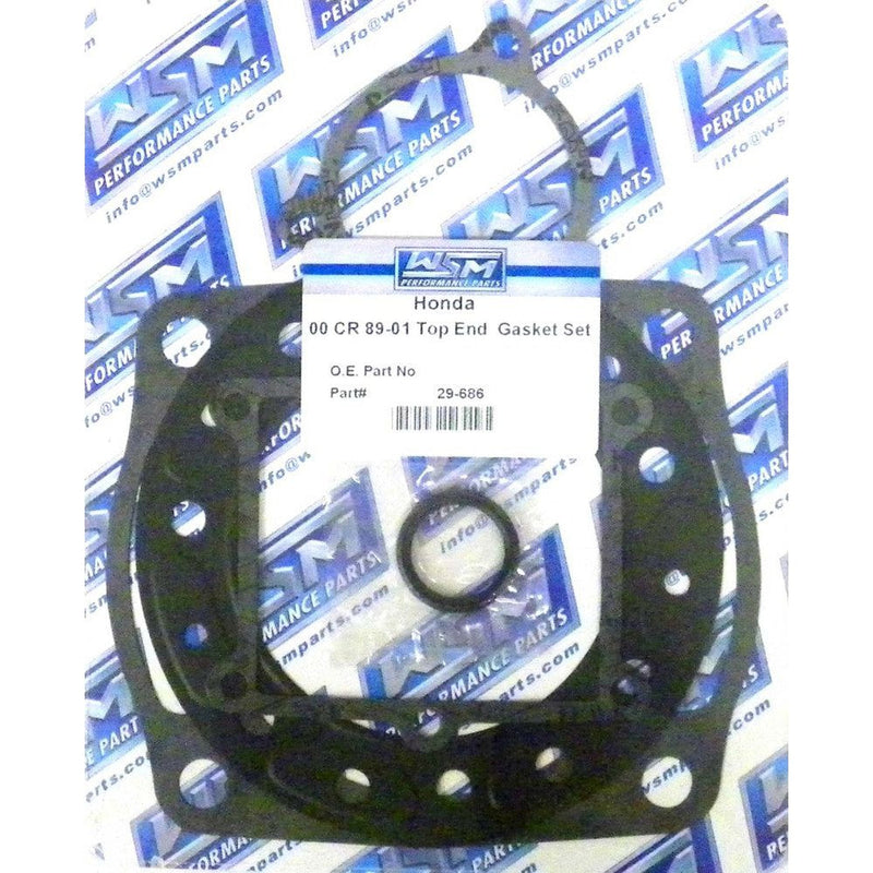 Load image into Gallery viewer, WSM Top End Gasket Kit For Honda 500 CR 89-01 29-686
