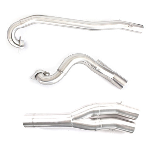 Load image into Gallery viewer, HMF Brushed Aluminum Performance Head Pipe For 2012-2022 Can Am Renegade 500-850
