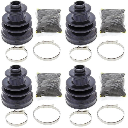 Complete Rear Inner & Outer CV Boot Repair Kit for Polaris RZR S 800 2009-2010
