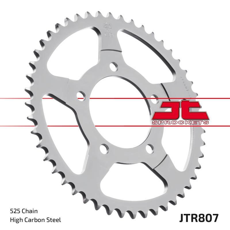 Load image into Gallery viewer, JT Sprockets Front Steel Sprocket 42 Tooth 42T 525 Chain JTR807.42
