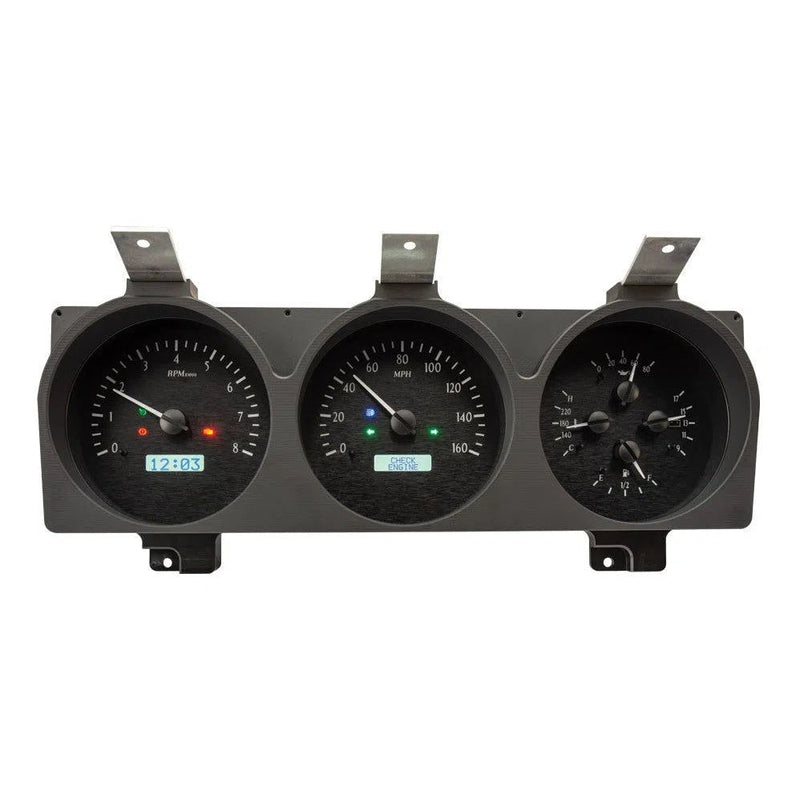 Load image into Gallery viewer, Dakota Digital 1981-1993 Dodge Full-size Truck/Ramchargers VHX Black White Display Gauge Kit VHX-81D-PU-K-W

